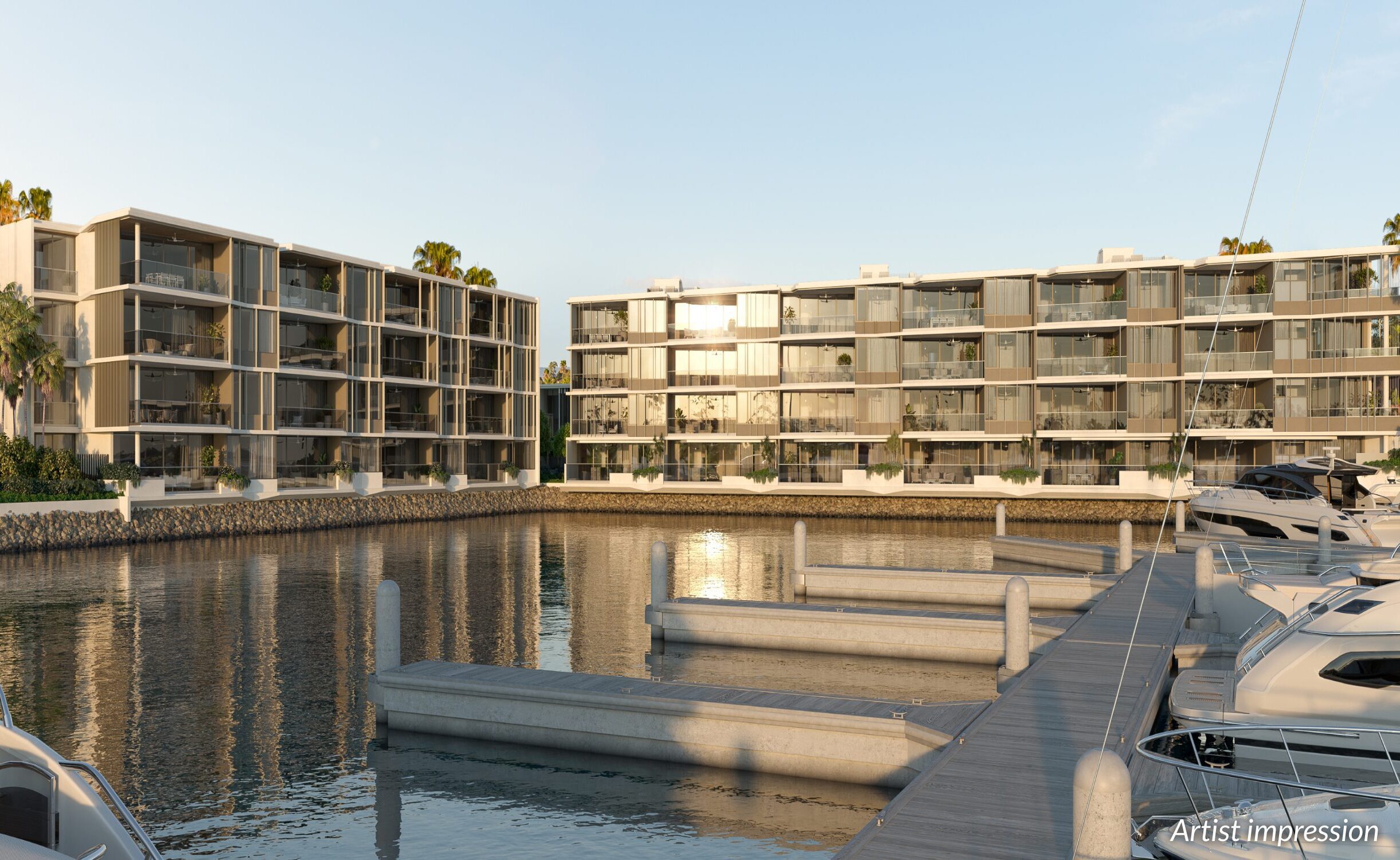 Construction Nearing Completion at Harbour One, Sanctuary Cove | The Avanti Group